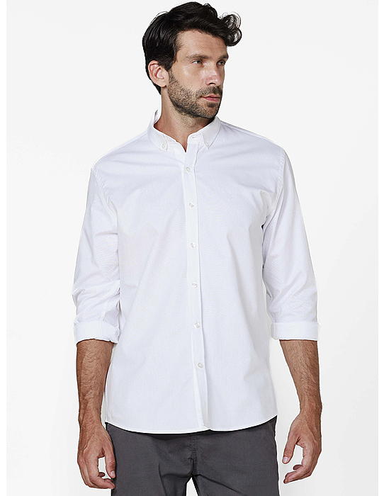 imagem de Camisa Oxford Matera Branco