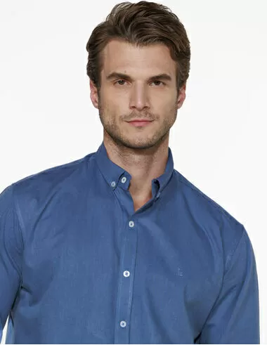 imagem de Camisa Oxford Montana ndigo