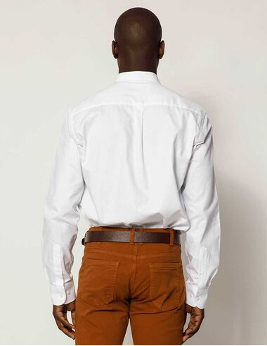 imagem de Camisa Oxford Slim Branco