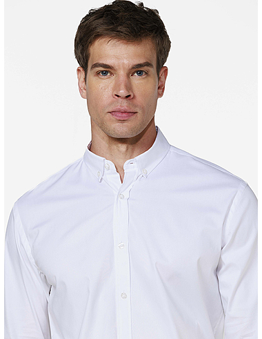 imagem de Camisa Oxford Span Branco