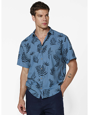imagem de Camisa Palms Azul