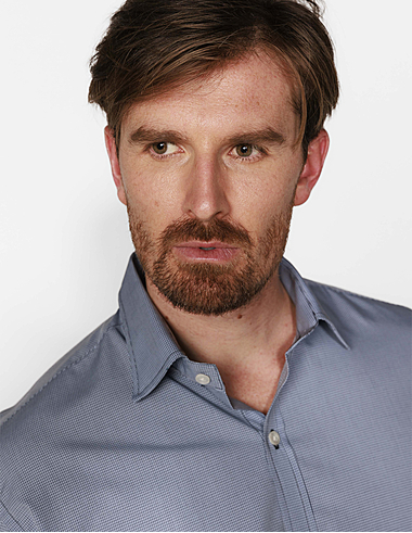 imagem de Camisa Quadriculado Burlington Azul