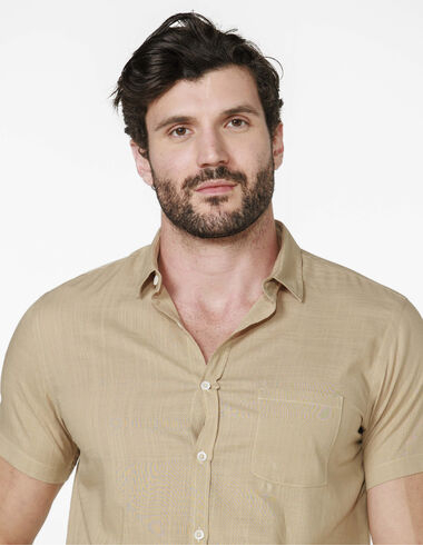 imagem de Camisa Slub Pergia Kaki
