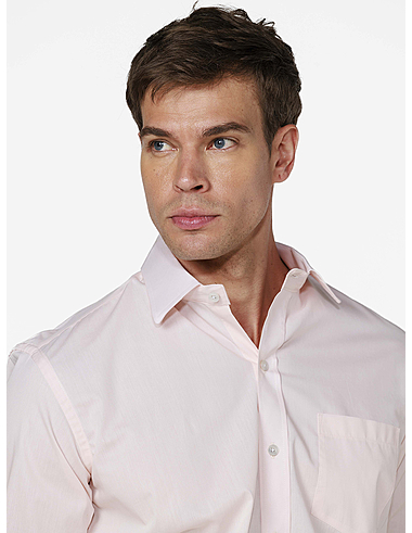 imagem de Camisa Tricoline Florença Rosa Claro