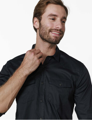 imagem de Camisa Western Dunton  Preto