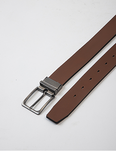 imagem de Cinto Dupla Face London Preto/Havana