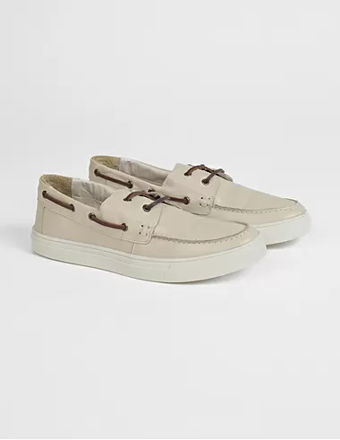 imagem de Docksider Couro Portofino Off White