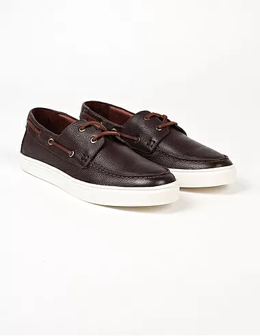 imagem de Docksider Couro Valparaso Caf