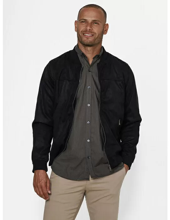 imagem do produto Jaqueta Suede Bomber 