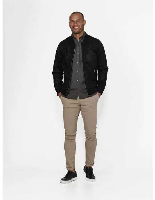 imagem do produto Jaqueta Suede Bomber 