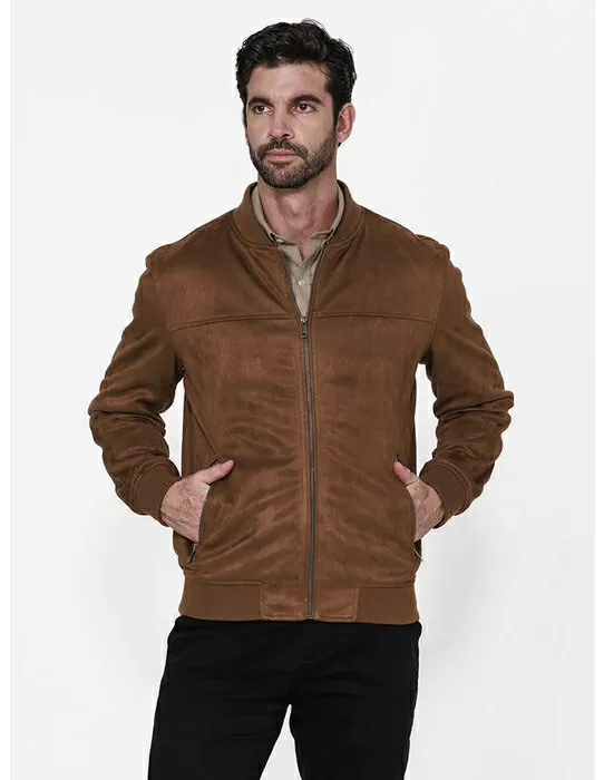 imagem do produto Jaqueta Suede Bomber 