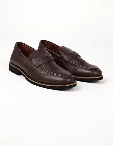 imagem de Loafer Social Couro Caf