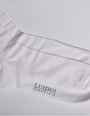 imagem de Meia Casual Lisa Branco