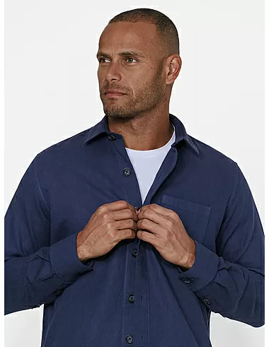 imagem de Overshirt Andorra Azul Índigo