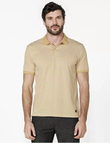 imagem de Polo Favo Stripes
