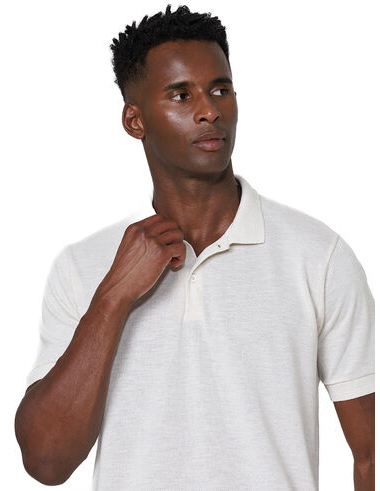 imagem de Polo Linen Texture  Natural