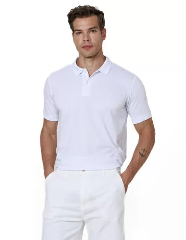 imagem de Polo Malha Crepe Sky