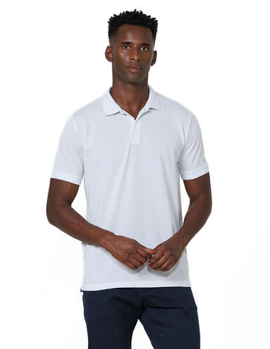 imagem de Polo Malha Crepe Sky