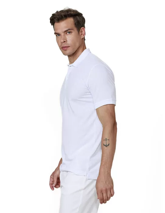 imagem do produto Polo Malha Crepe Sky