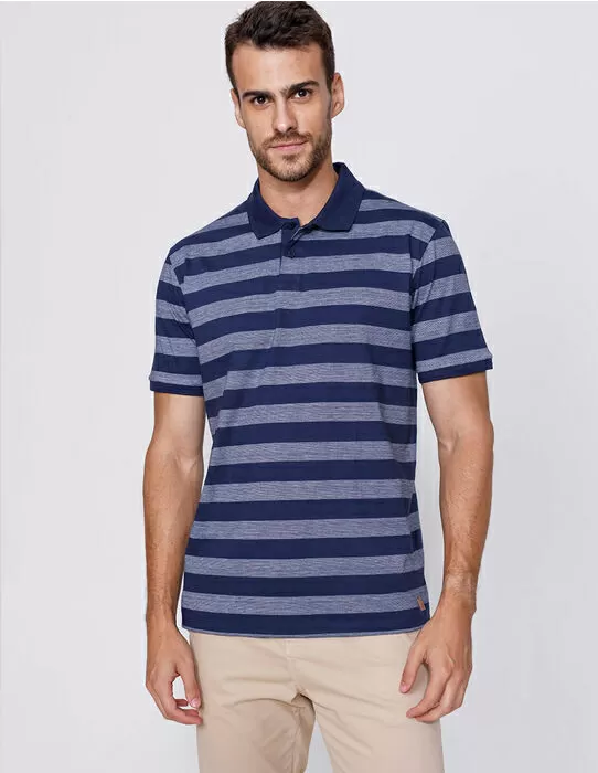 imagem do produto Polo Malha Listra Fil A Fil