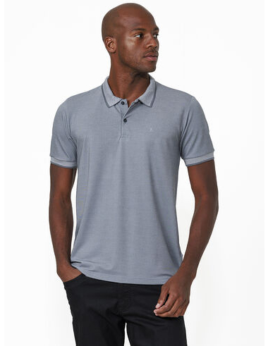 imagem de Polo Malha Modal Span  Cinza