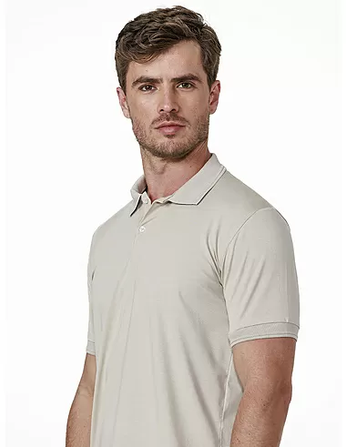 imagem de Polo Malha Pima Areia