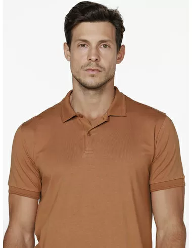 imagem de Polo Malha Pima Caramelo