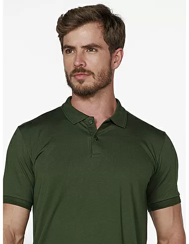 imagem de Polo Malha Pima Verde
