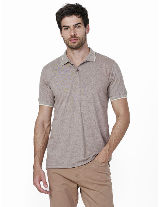 imagem de Polo Malha Vintage Khaki