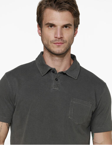 imagem de Polo Malhão Mariner Bolso Preto Stone
