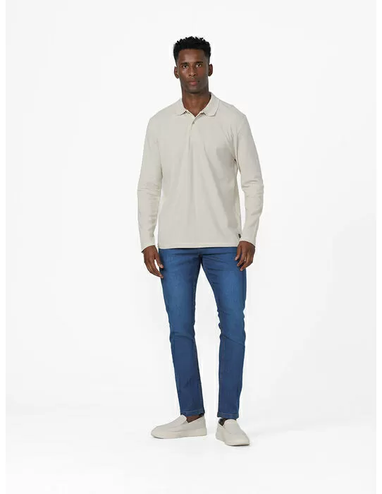 imagem do produto Polo Manga Longa Piquet Icon