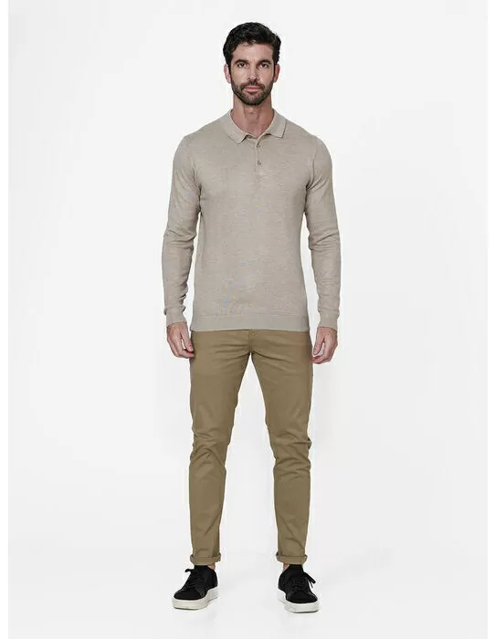 imagem do produto Polo Manga Longa Tricot Oslo 