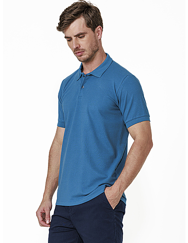 imagem de Polo Micro Favo Azul