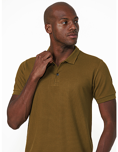 imagem de Polo Micro Favo Kaki