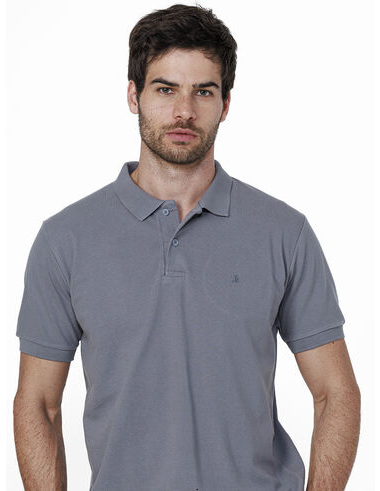 imagem de Polo Piquet Behring Cinza