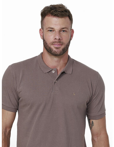imagem de Polo Piquet Behring Khaki Escuro