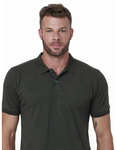 imagem de Polo Piquet Behring Verde Noturno