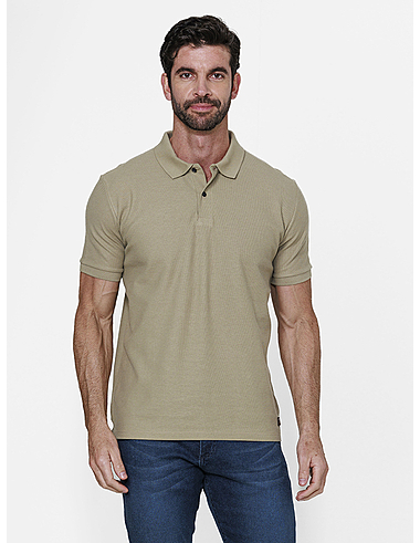 imagem de Polo Piquet Braid  Khaki 