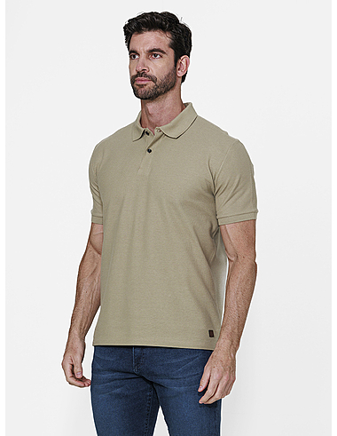 imagem de Polo Piquet Braid  Khaki 