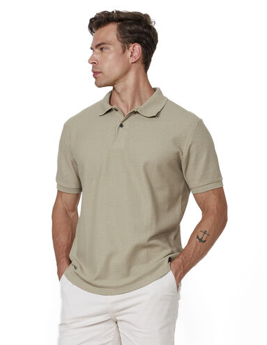imagem de Polo Piquet Braid  Khaki 