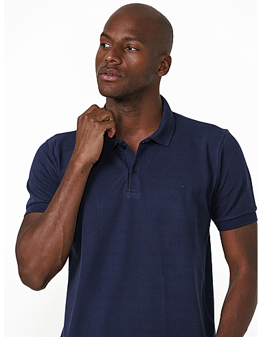 imagem de Polo Piquet Club Dubai Azul Marinho