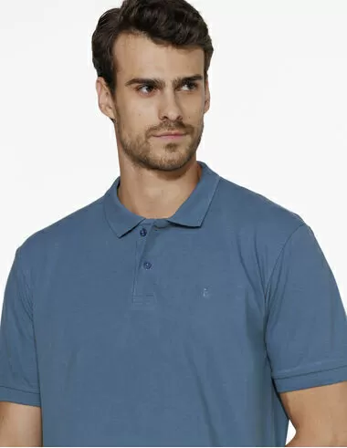 imagem de Polo Piquet Club Dubai Colors Indigo
