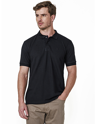 imagem de Polo Piquet Club Dubai Preto