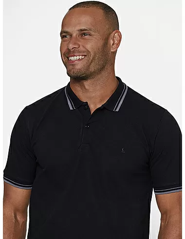 imagem de Polo Piquet Elegance Preto