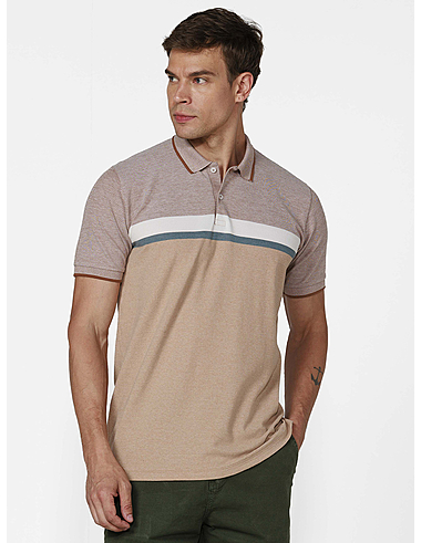 imagem de Polo Piquet Ft Marsala Khaki