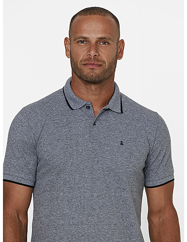 imagem de Polo Piquet Mouline Cinza Mescla