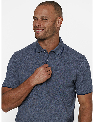 imagem de Polo Piquet Mouline Deck  Azul Marinho