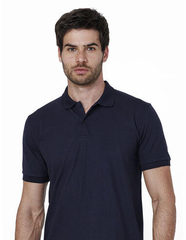 imagem de Polo Piquet Pima Azul Marinho