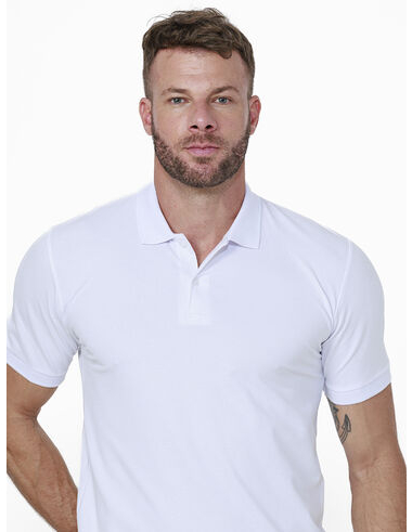 imagem de Polo Piquet Pima Branco