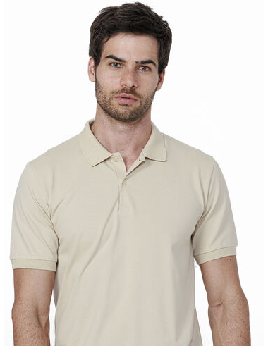 imagem de Polo Piquet Pima Colors Areia